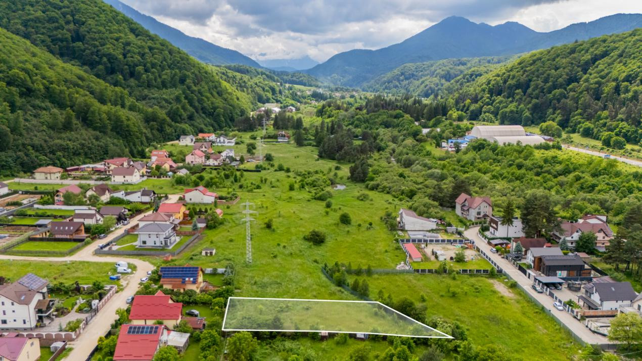 Teren intravilan | Bunloc - zonă exclusivistă | PUZ aprobat | 1.025 mp