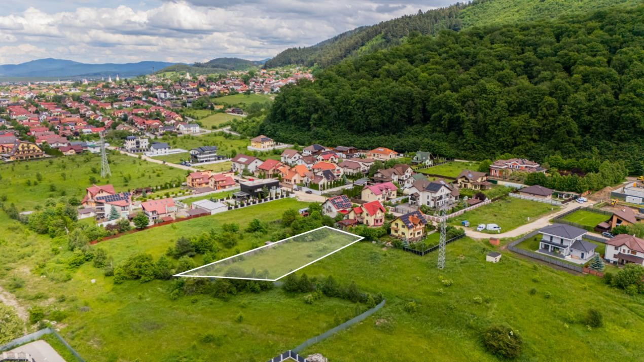 Teren intravilan | Bunloc - zonă exclusivistă | PUZ aprobat | 1.025 mp