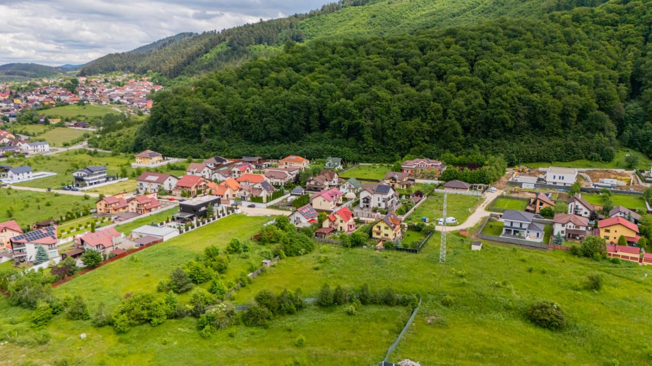 Teren intravilan | Bunloc - zonă exclusivistă | PUZ aprobat | 1.025 mp