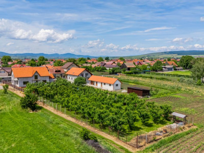 Casa cu 7 camere, 224 mp utili, teren 1000 mp | Feldioara 