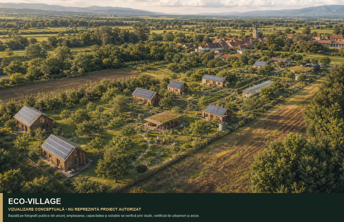 Teren intravilan 7.979 mp | ideal glamping, pensiune sau investiție | Mureș