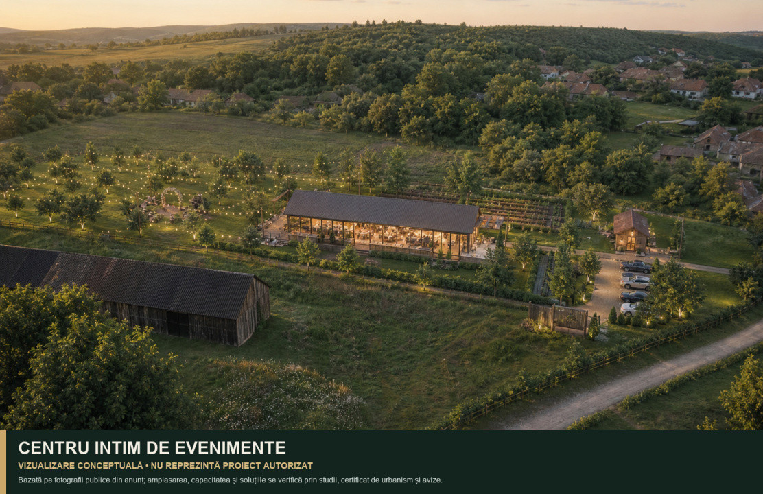 Teren intravilan 7.979 mp | ideal glamping, pensiune sau investiție | Mureș