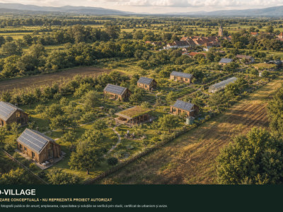 Teren intravilan 7.979 mp | ideal glamping, pensiune sau investiție | Mureș