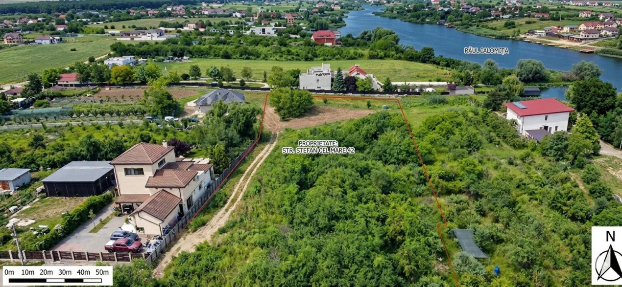 Oportunitate Premium | Teren rezidențial cu deschidere la lac în Snagov