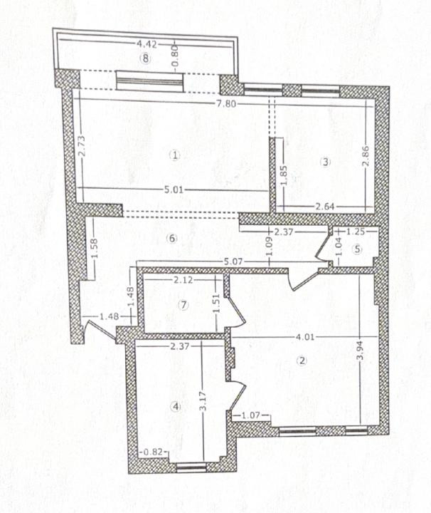 2 Camere Popa Nan - Alba Iulia/Fără Risc Seismic/Dressing/Centrală/Mobilat