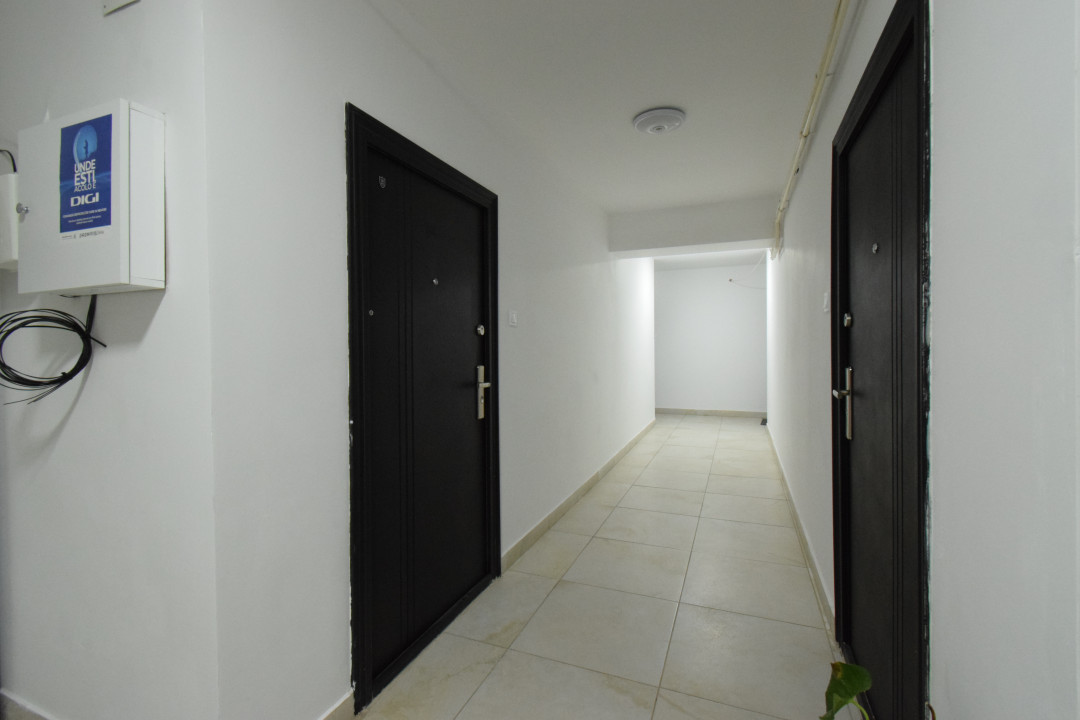 Apartament bloc nou, parter, 2 camere, incalzire in pardoseala, loc de parcare