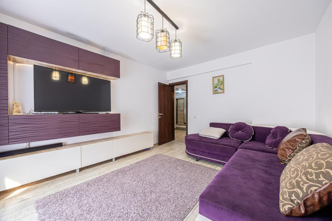 Apartament 2 camere+dressing |Mobilat și utilat |Grădină 29mp |Parcare + Boxă | 