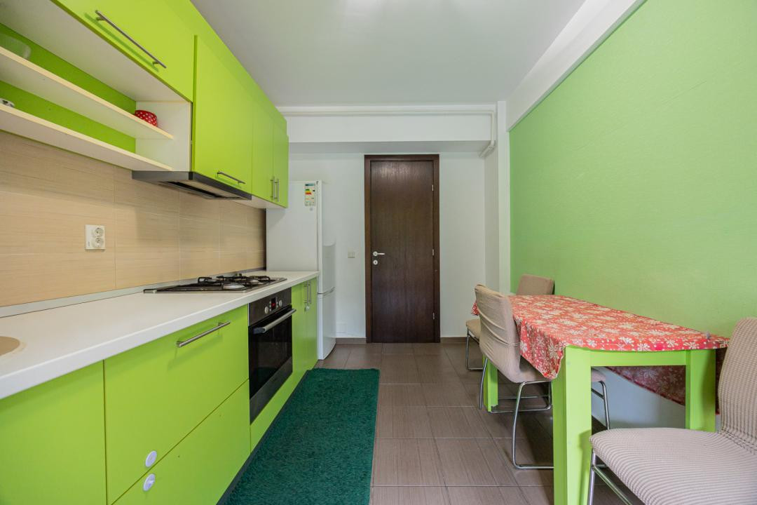 Apartament 2 camere+dressing |Mobilat și utilat |Grădină 29mp |Parcare + Boxă | 