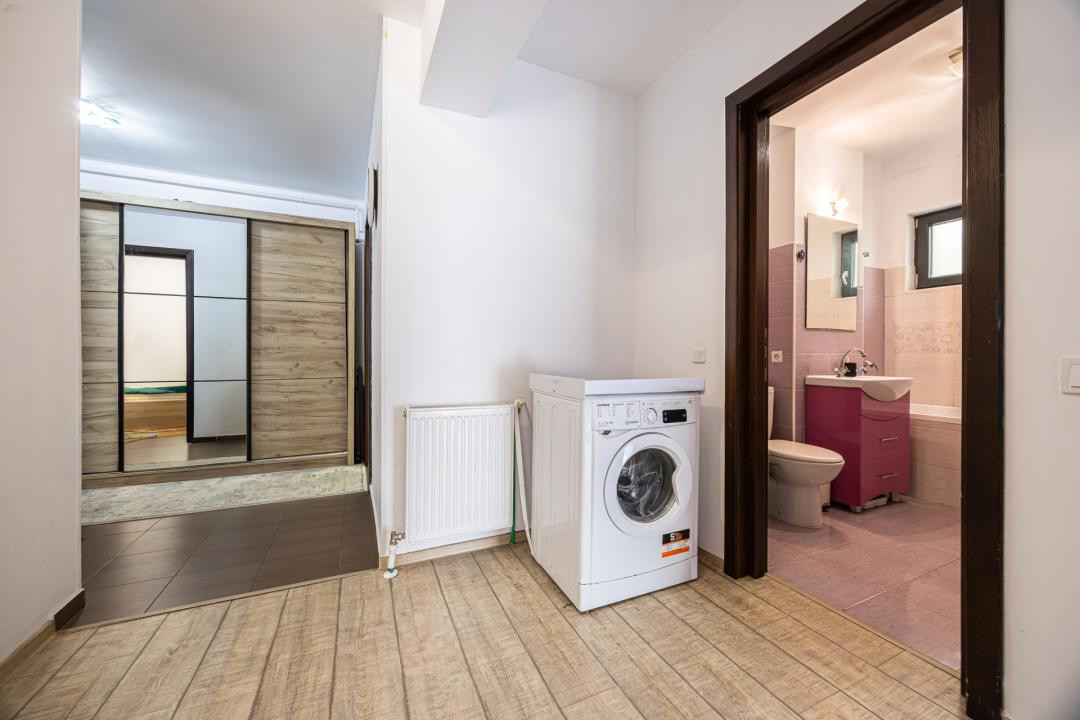 Apartament 2 camere+dressing |Mobilat și utilat |Grădină 29mp |Parcare + Boxă | 