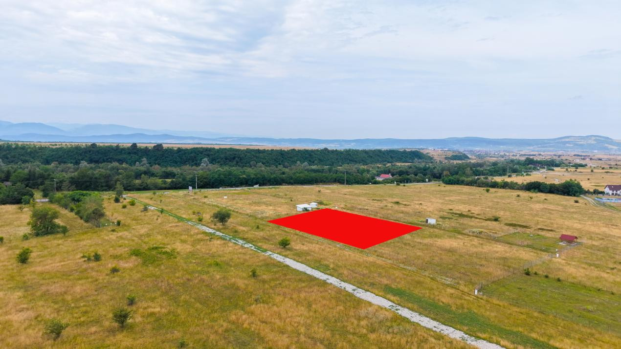 Teren cu priveliște spectaculoasă spre Munții Făgăraș-  Valea Avrigului