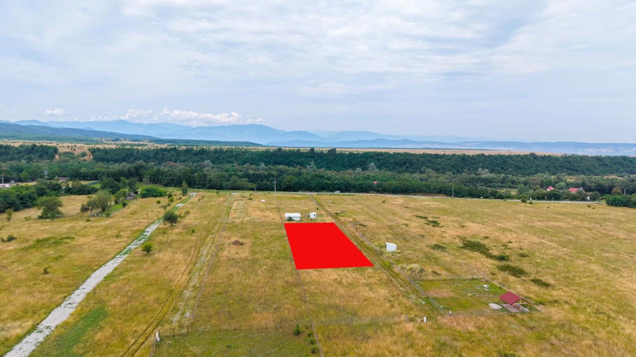 Teren cu priveliște spectaculoasă spre Munții Făgăraș-  Valea Avrigului