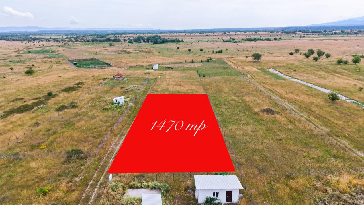 Teren cu priveliște spectaculoasă spre Munții Făgăraș-  Valea Avrigului