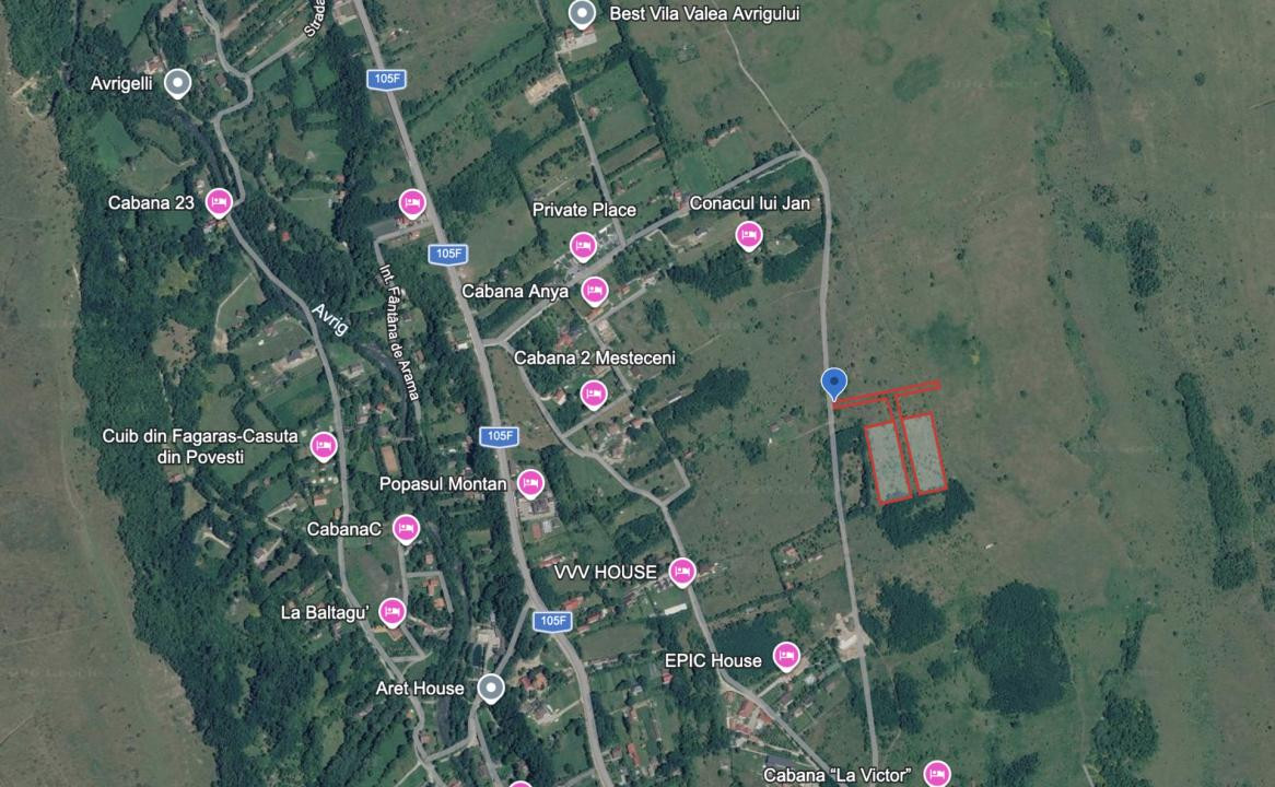 Teren extravilan de vânzare - Valea Avrigului, Sibiu