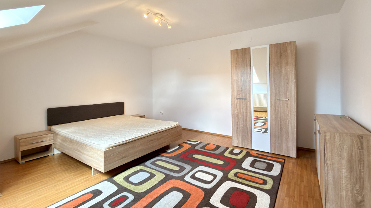 Apartament tip mansardă pe două niveluri, de închiriat, Calea Cisnădiei, Sibiu