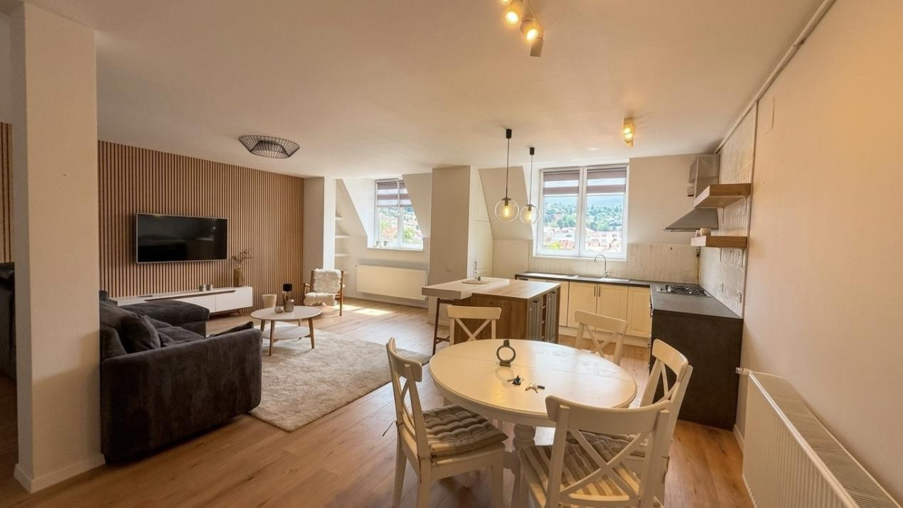 Penthouse superb pe 2 niveluri - Zona Semicentrala 