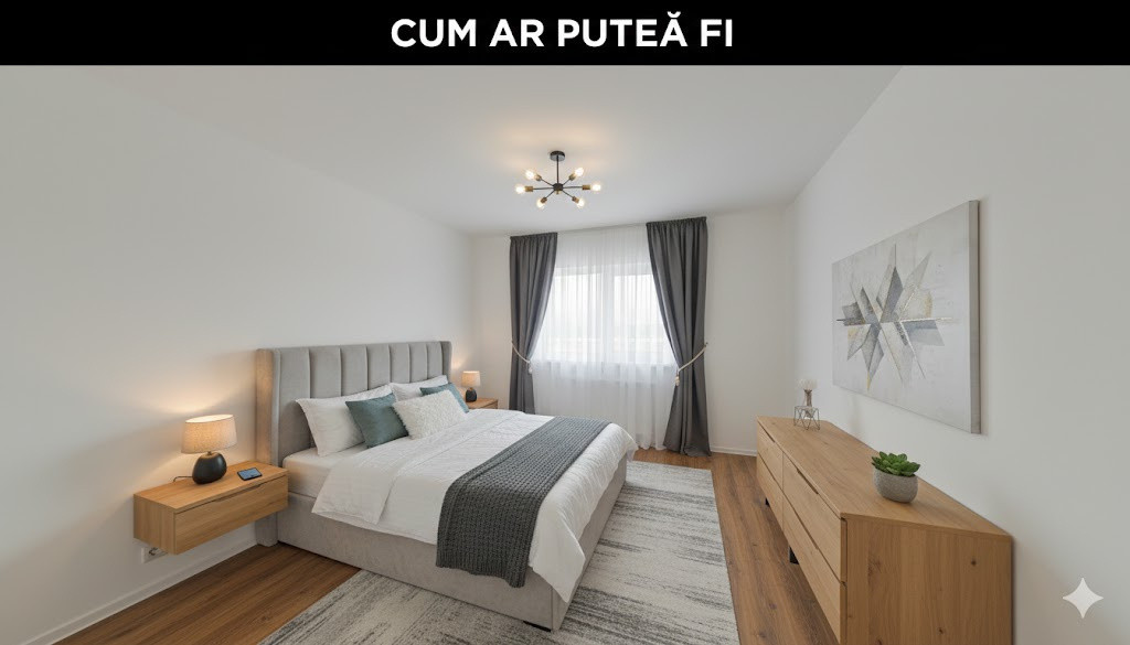 Apartament de vânzare cu 3 camere, bloc nou, în Zona Tractorul – Brașov