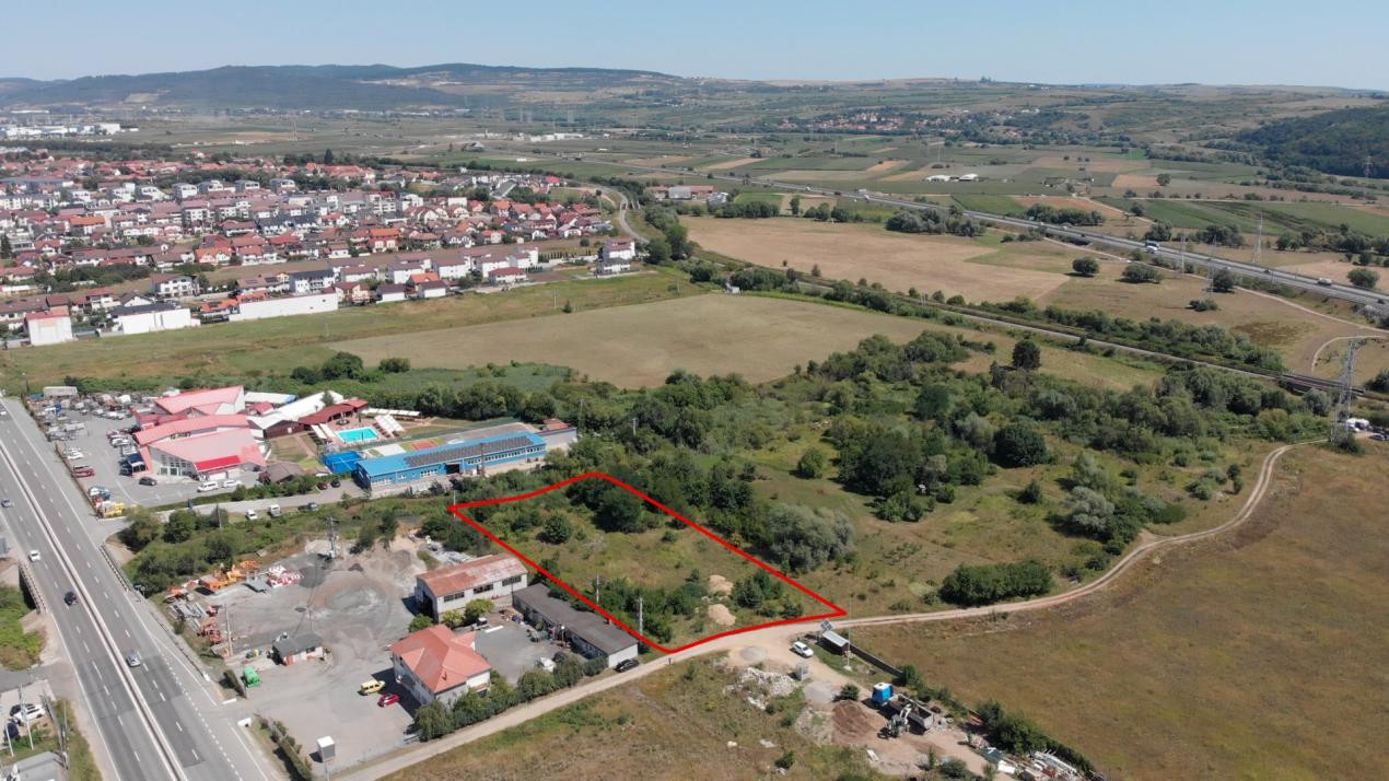 Teren cu PUD aprobat pentru hale industriale | 5.658 mp | Șelimbăr – Sibiu