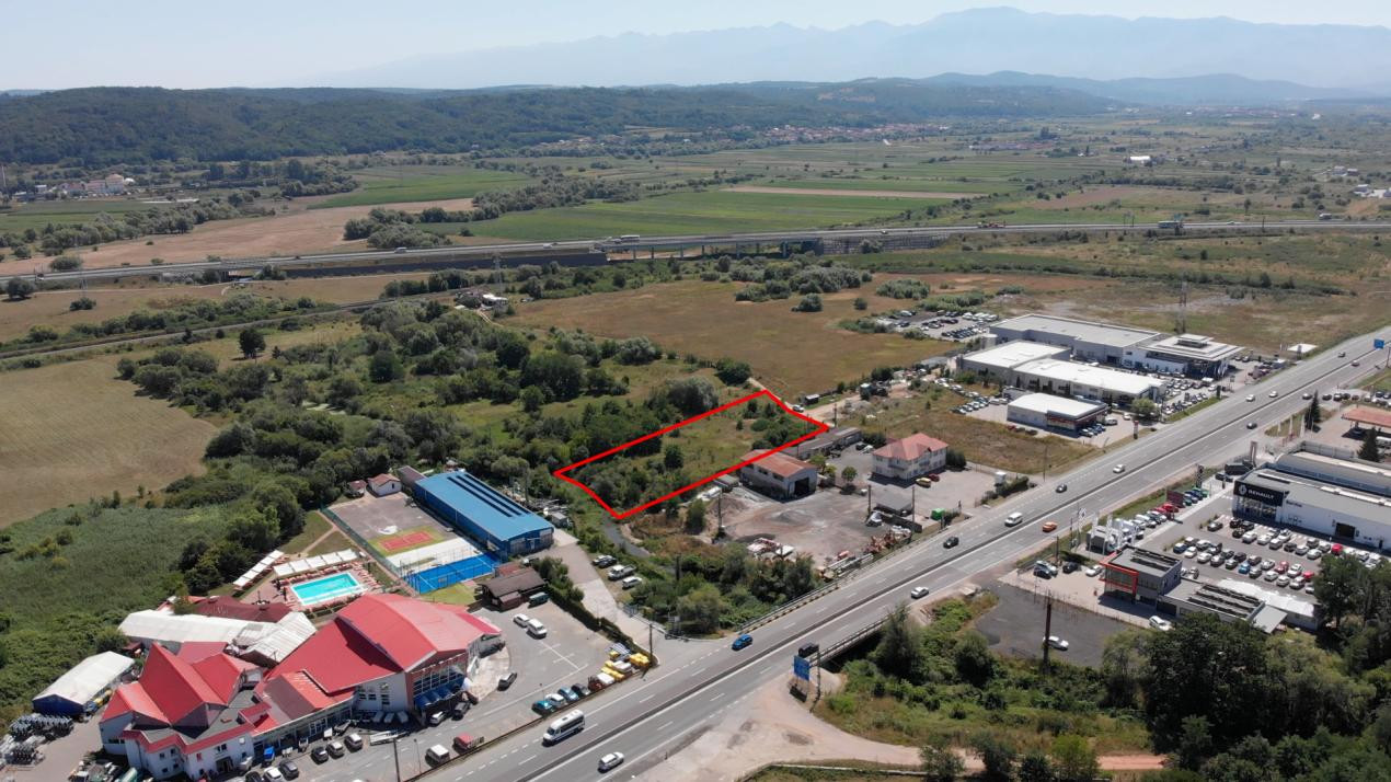 Teren cu PUD aprobat pentru hale industriale | 5.658 mp | Șelimbăr – Sibiu