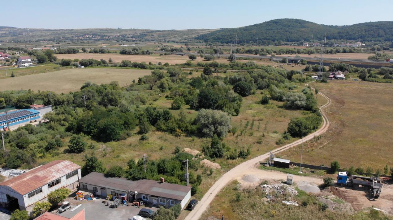 Teren cu PUD aprobat pentru hale industriale | 5.658 mp | Șelimbăr – Sibiu