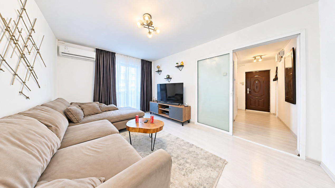 Vânzare apartament cu 3 camere, decomandat, mobilat si utilat - Bld. Griviței