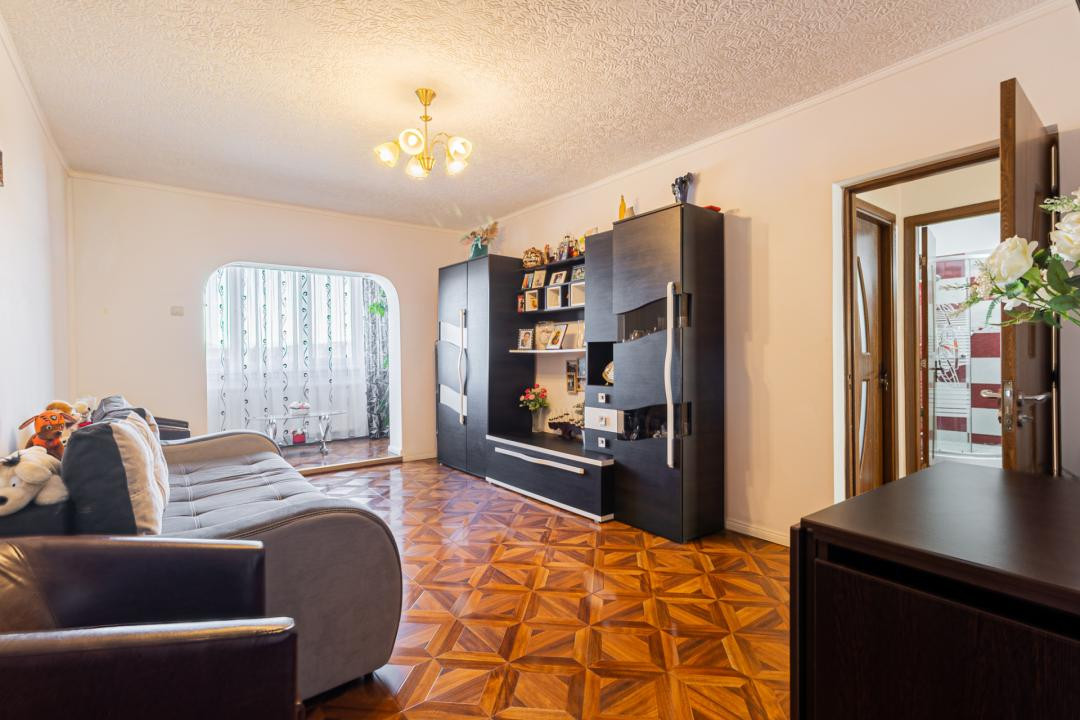 Apartament cu 2 camere, structura circulara (Confort 1), situat in inima cartier