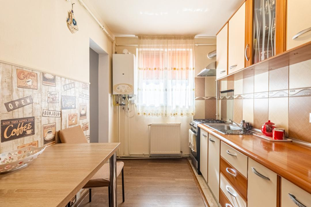 Apartament cu 2 camere, structura circulara (Confort 1), situat in inima cartier