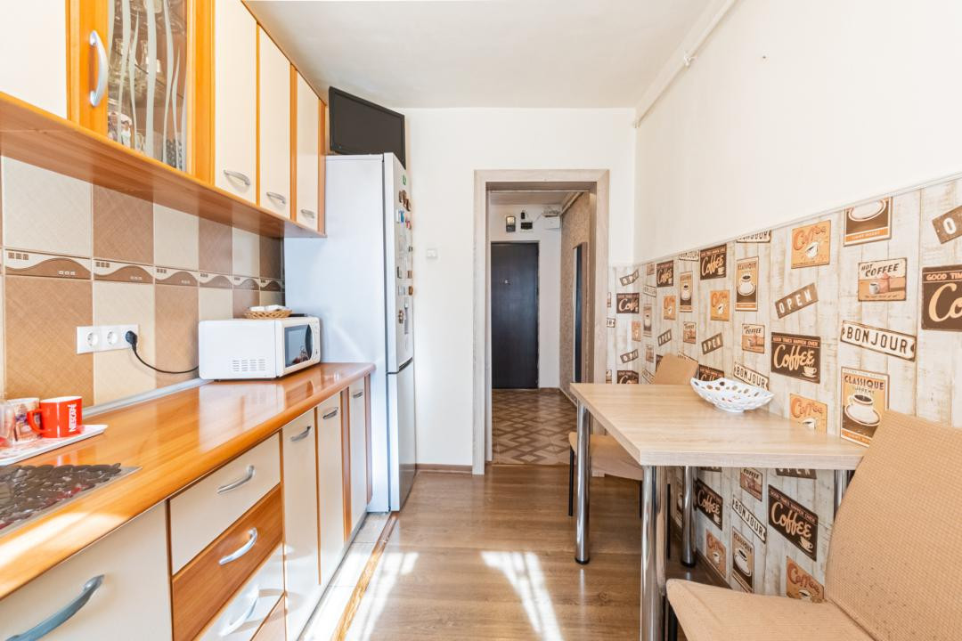 Apartament cu 2 camere, structura circulara (Confort 1), situat in inima cartier
