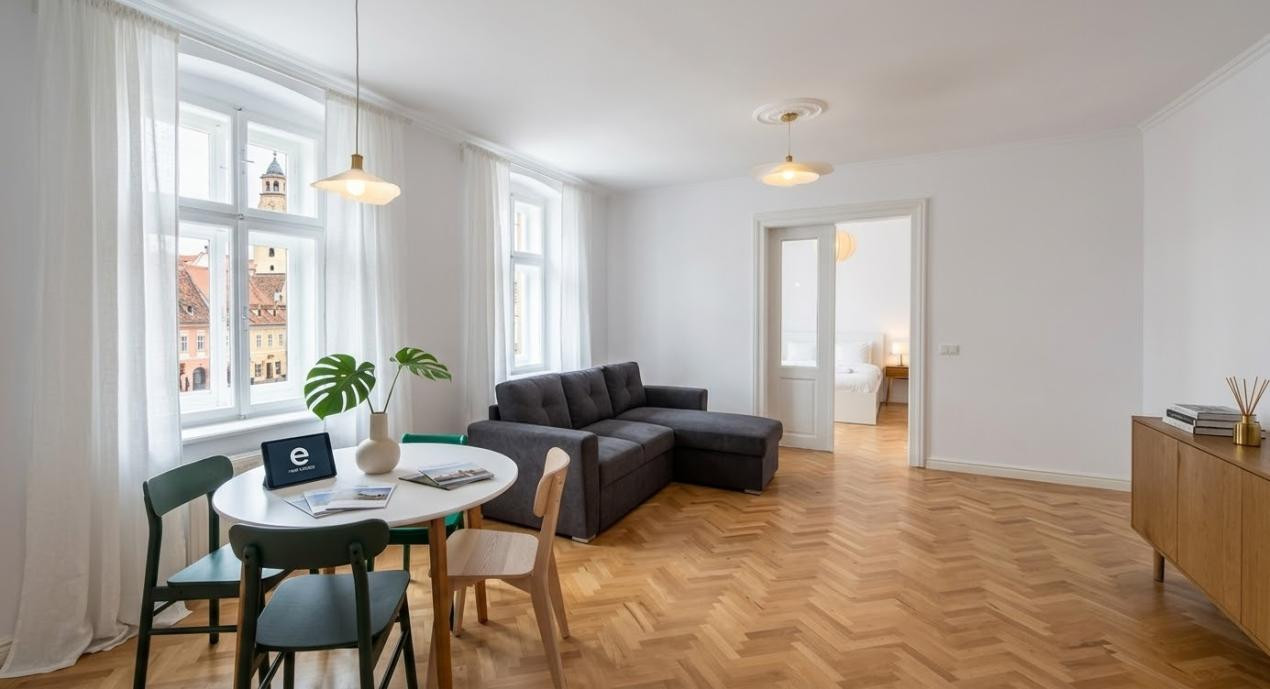 Închiriere apartament 2 camere, mobilat și utilat, Central Brasov