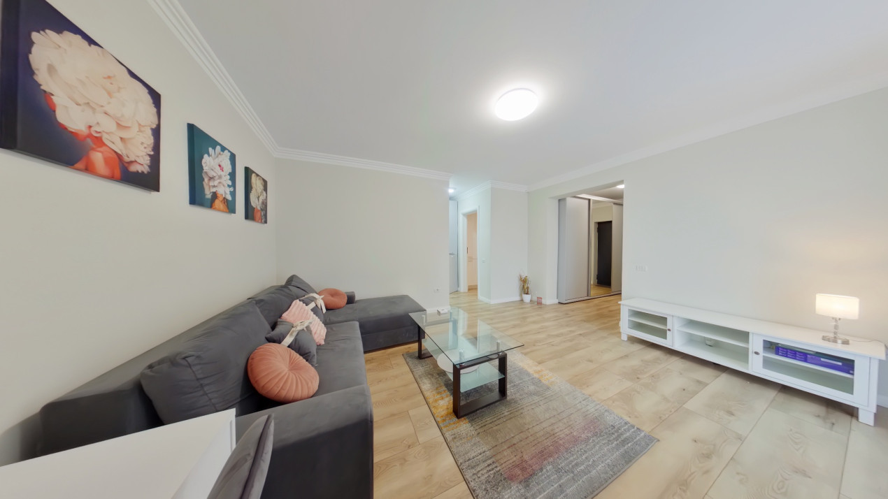Apartament cu 2 camere, modern și complet mobilat, în zona Tractorul.