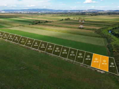 Teren intravilan,402 mp ,Stupini-Brașov.Destinatie grădină de vară si investitie