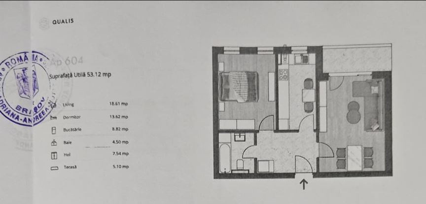 Apartament 2 camere, modern, prima inchiriere – Tractorul