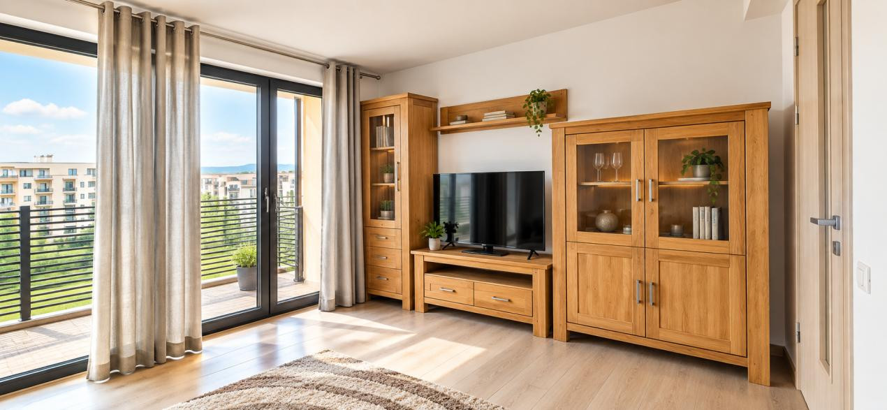 Închiriere apartament cu 2 camere, mobilat și utilat - Urban Segovia