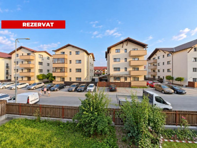 REZERVAT -Vânzare apartament cu 3 camere, mobilat și utilat - Sânpetru Residence