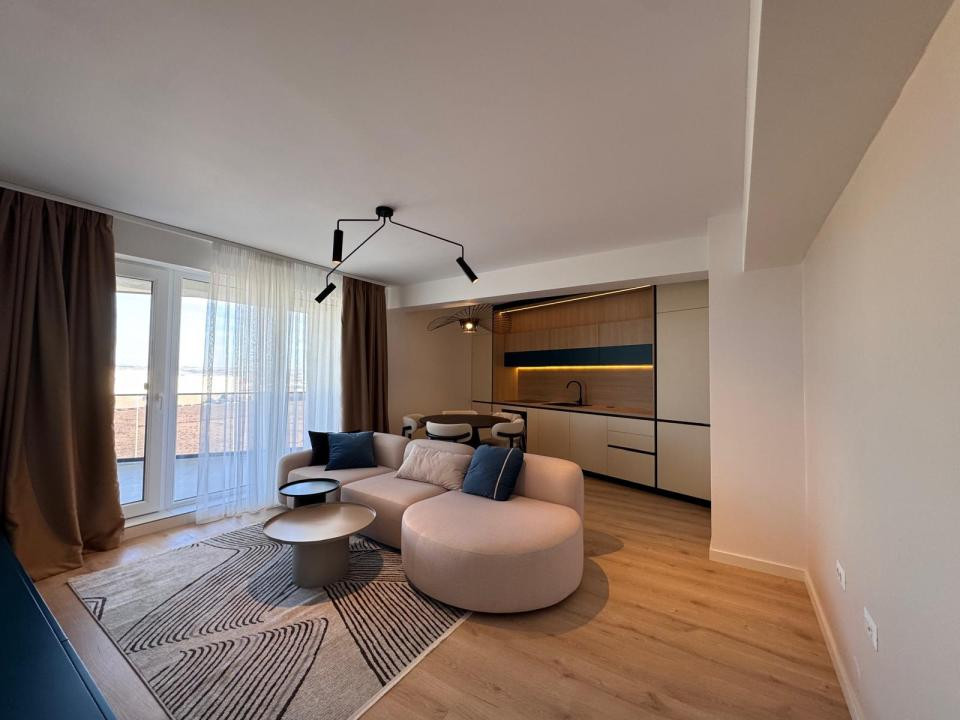 Apartament premium cu 3 camere – design personalizat și terasă spațioasă 