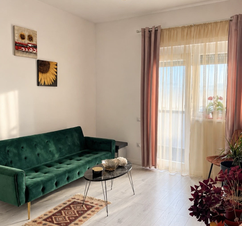 Apartament modern cu 3 camere, mobilat și utilat l parcare inclusă 