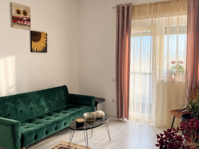 Apartament modern cu 3 camere, mobilat și utilat l parcare inclusă 