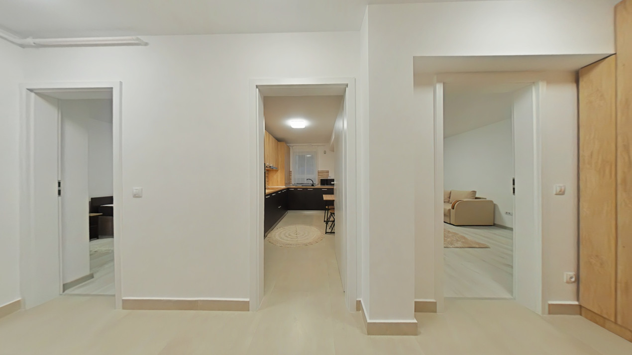 Apartament 2 camere modern si complet mobilat, zona Tractorul- prima inchiriere