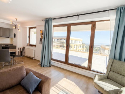 Apartament cu 2 camere cu terasă spectaculoasă pe Drumul Poienii