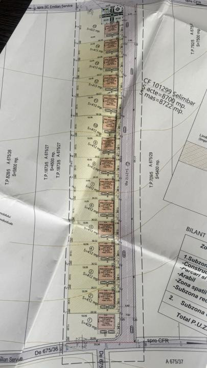 Teren intravilan 413 mp | PUZ aprobat și autorizație de construire | Șelimbăr – 