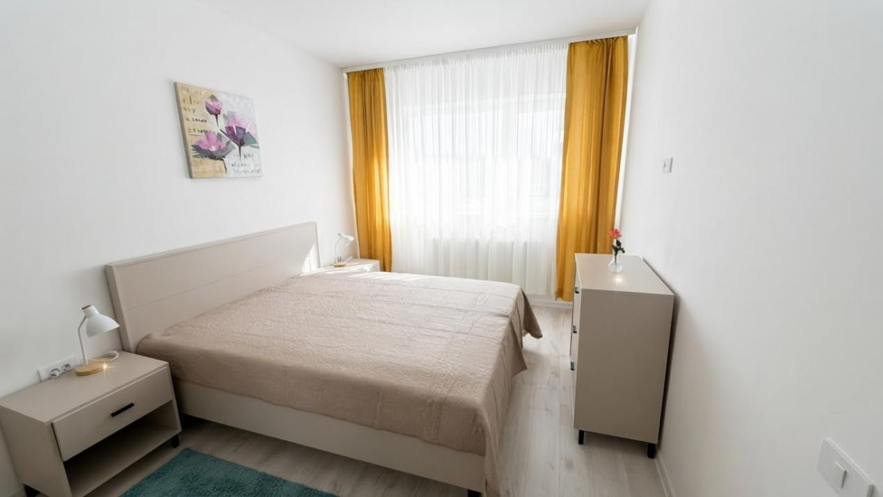Apartament cu 2 camere și terasă generoasă | Prima închiriere  | Parcare
