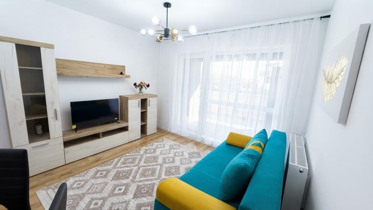 Apartament cu 2 camere și terasă generoasă | Prima închiriere  | Parcare
