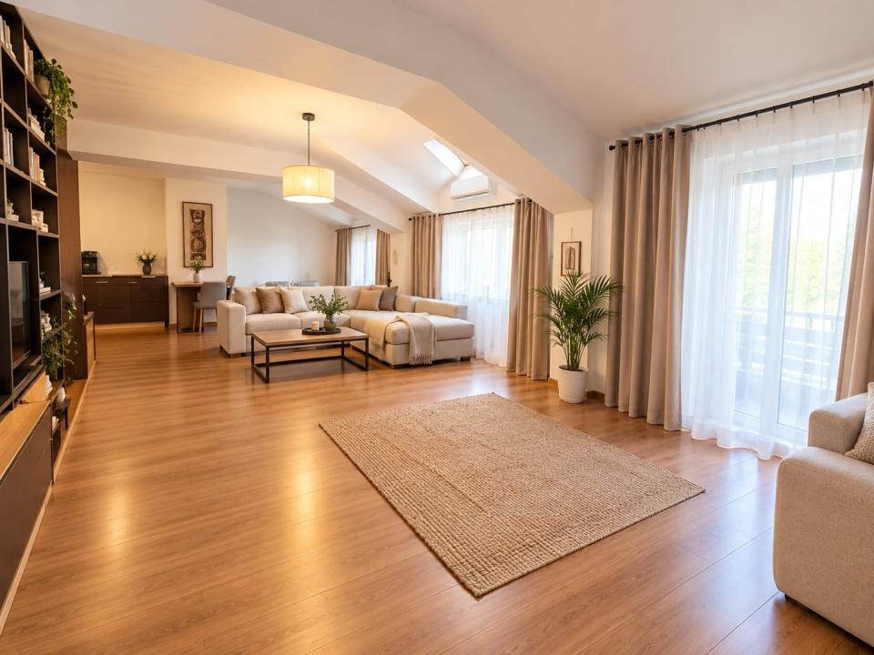 Apartament foarte spatios, open space, pretabil activitatilor multiple! Central!