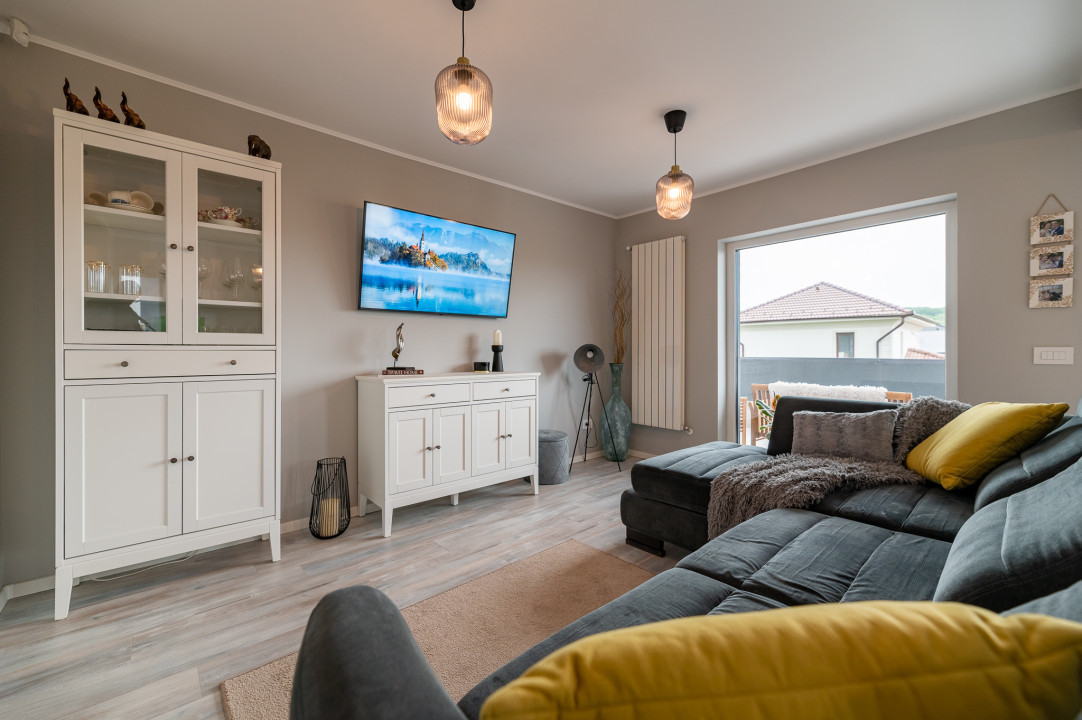 Duplex complet utilat si mobilat - Panoramă deosebită - zona Măgura - Cisnădie