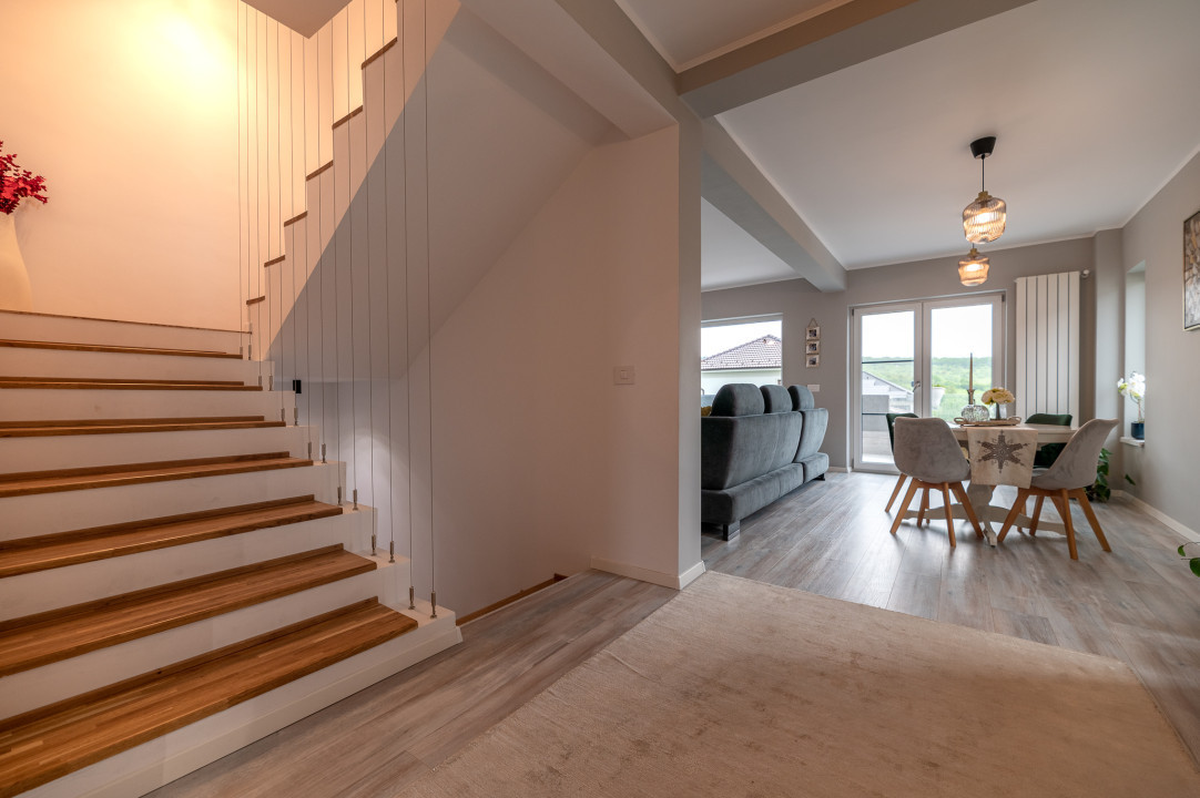 Duplex complet utilat si mobilat - Panoramă deosebită - zona Măgura - Cisnădie