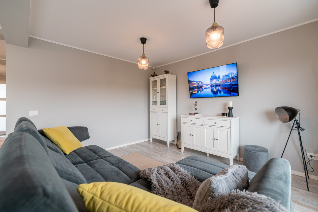 Duplex complet utilat si mobilat - Panoramă deosebită - zona Măgura - Cisnădie