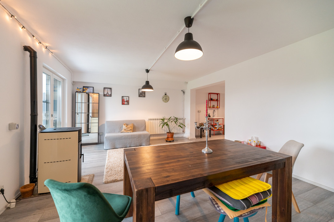 Duplex complet utilat si mobilat - Panoramă deosebită - zona Măgura - Cisnădie