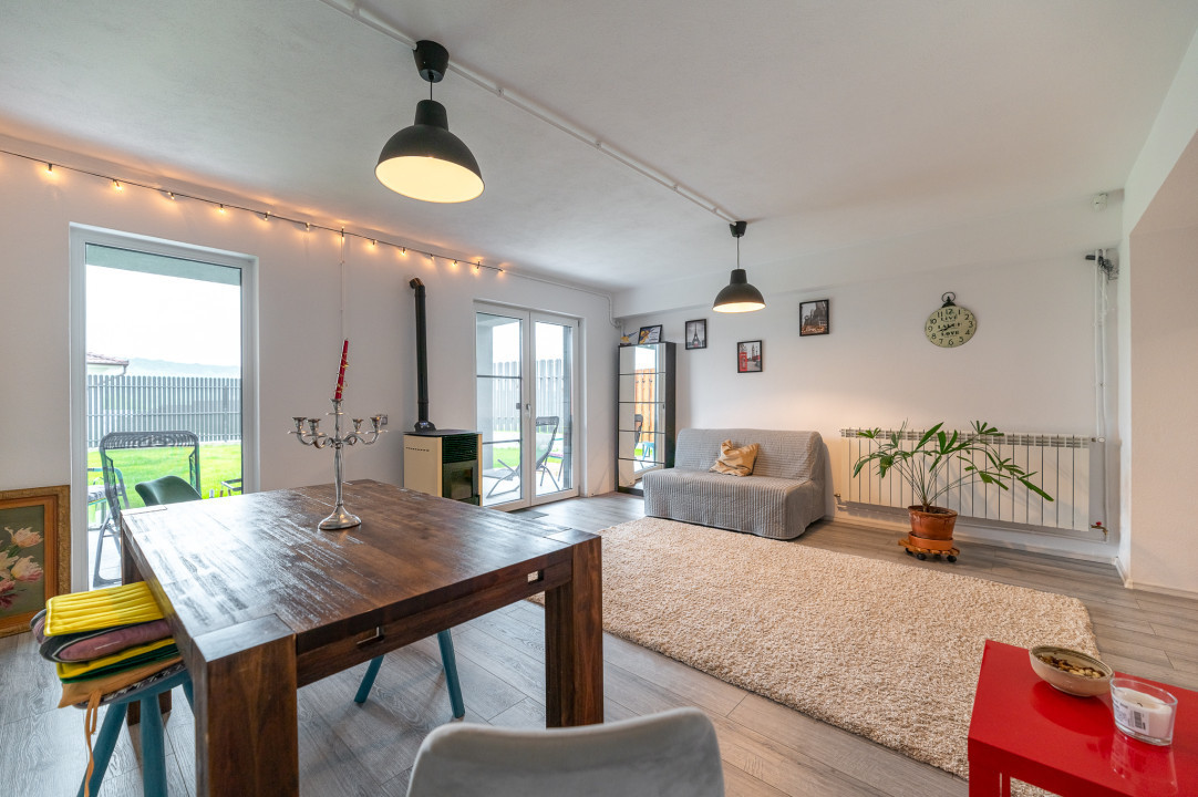 Duplex complet utilat si mobilat - Panoramă deosebită - zona Măgura - Cisnădie