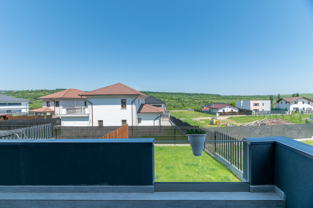 Duplex complet utilat si mobilat - Panoramă deosebită - zona Măgura - Cisnădie