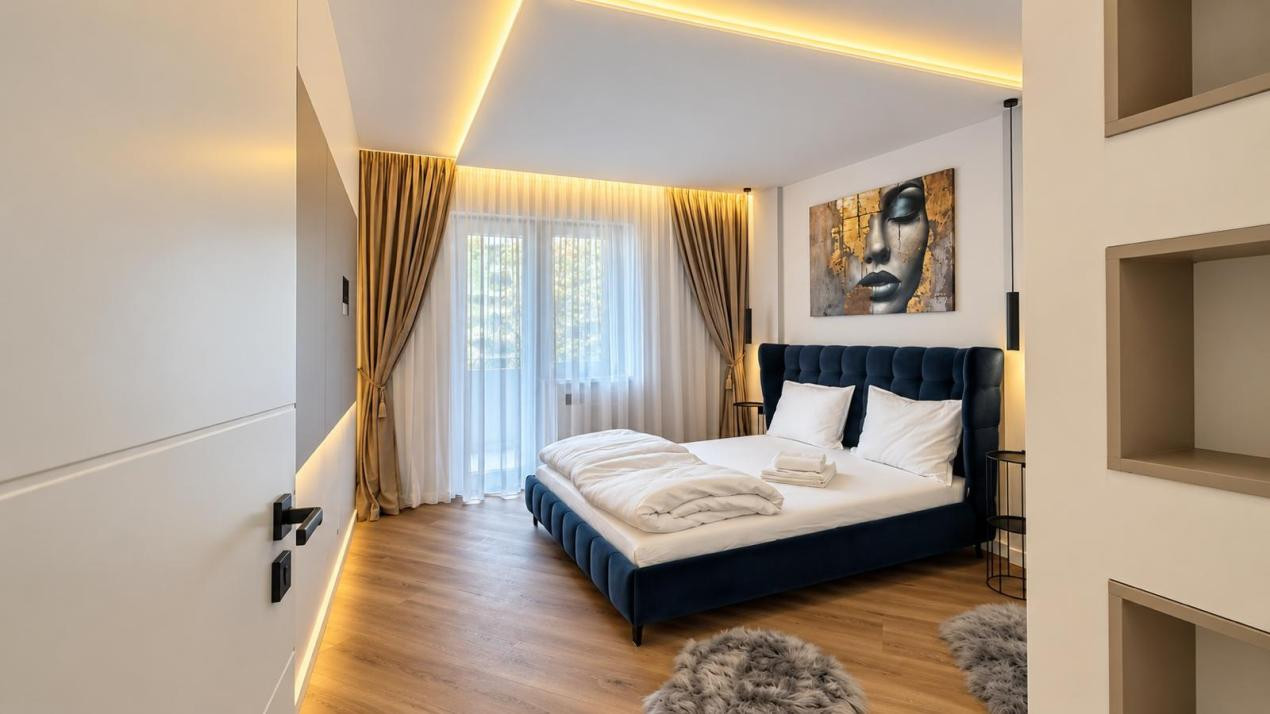 Apartament cu 2 camere în Ștrand, 62 mp utili – Prima închiriere după renovare