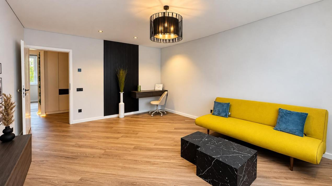 Apartament cu 2 camere în Ștrand, 62 mp utili – Prima închiriere după renovare